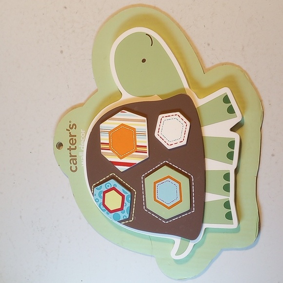 NEW Carter's Laguna Wall Decor, Colorful Turtle for Baby's Room, Nursery - Picture 1 of 6